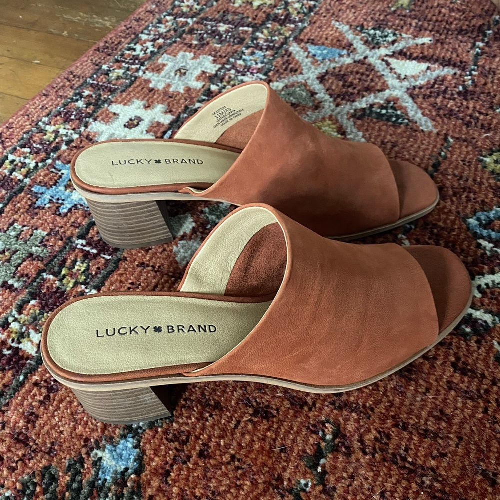 Lucky Brand Lutena Sandals Size 11 - Color Sumac